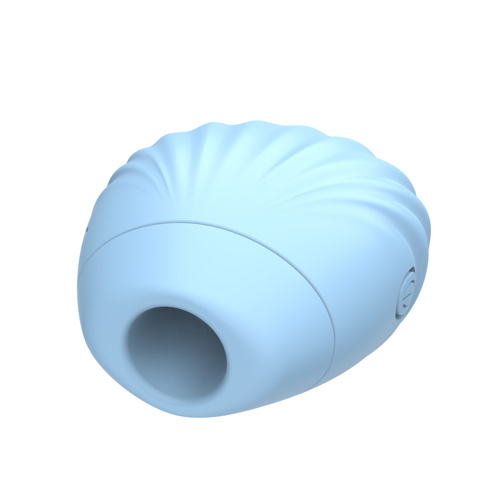 Enchanted Shell Air-Pulse & G-Spot Vibrating Massager - Discreet Waterproof Personal Wellness Tool