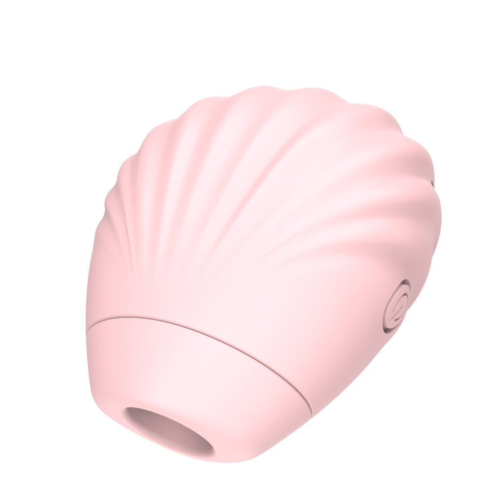 Enchanted Shell Air-Pulse & G-Spot Vibrating Massager - Discreet Waterproof Personal Wellness Tool