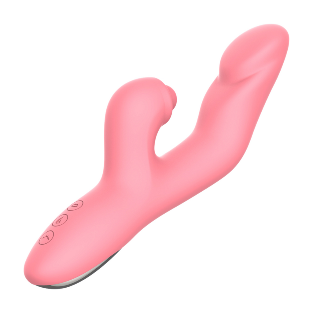 Double Pulsation Rabbit Vibrator with Heating Function