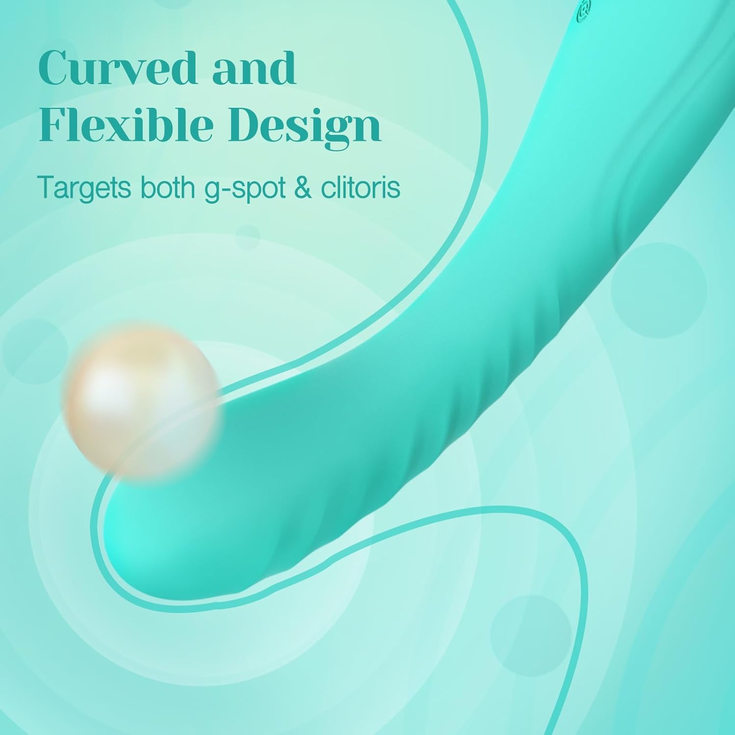Ergonomic Curved Personal Massager