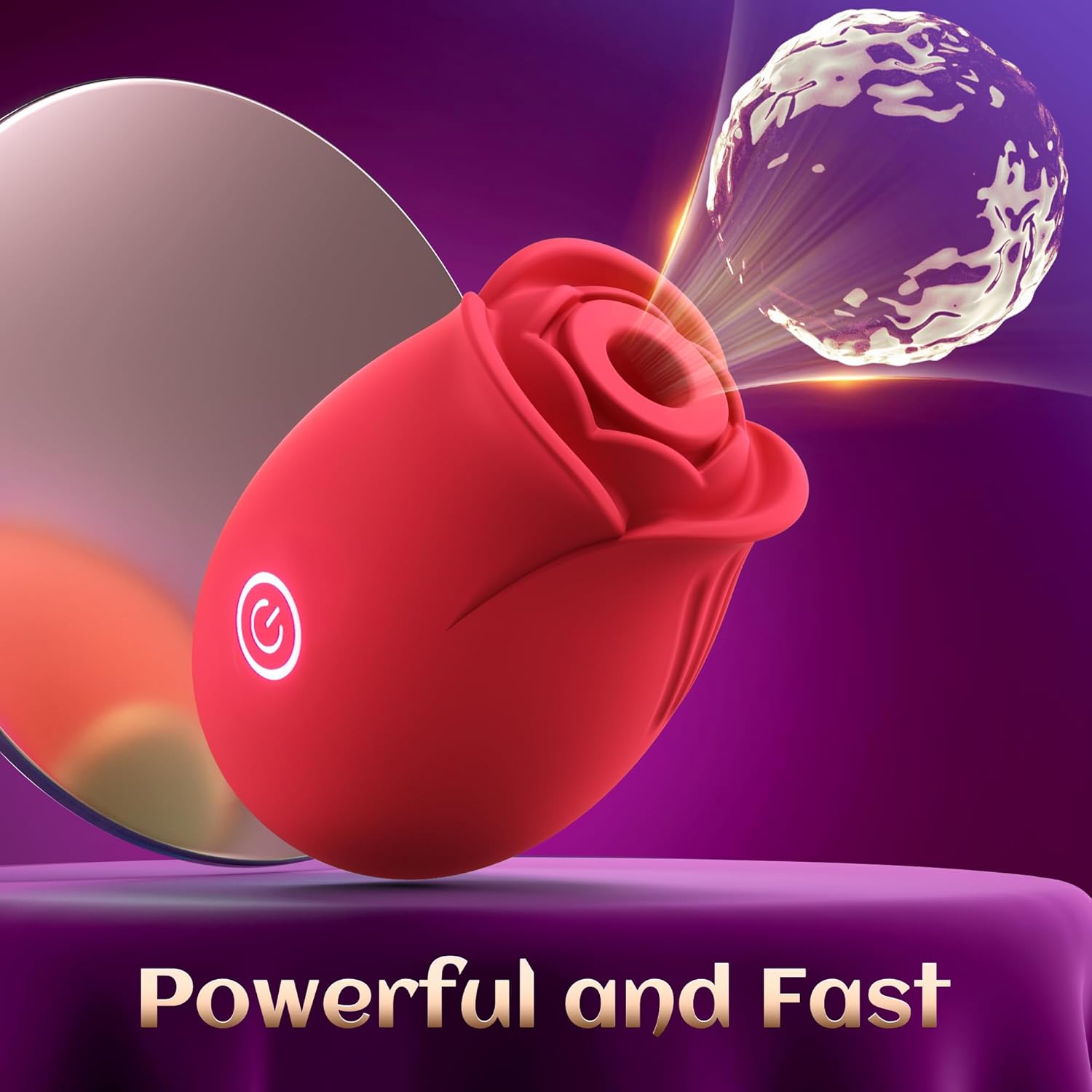 Elegant Rose Air-Pulse Personal Massager