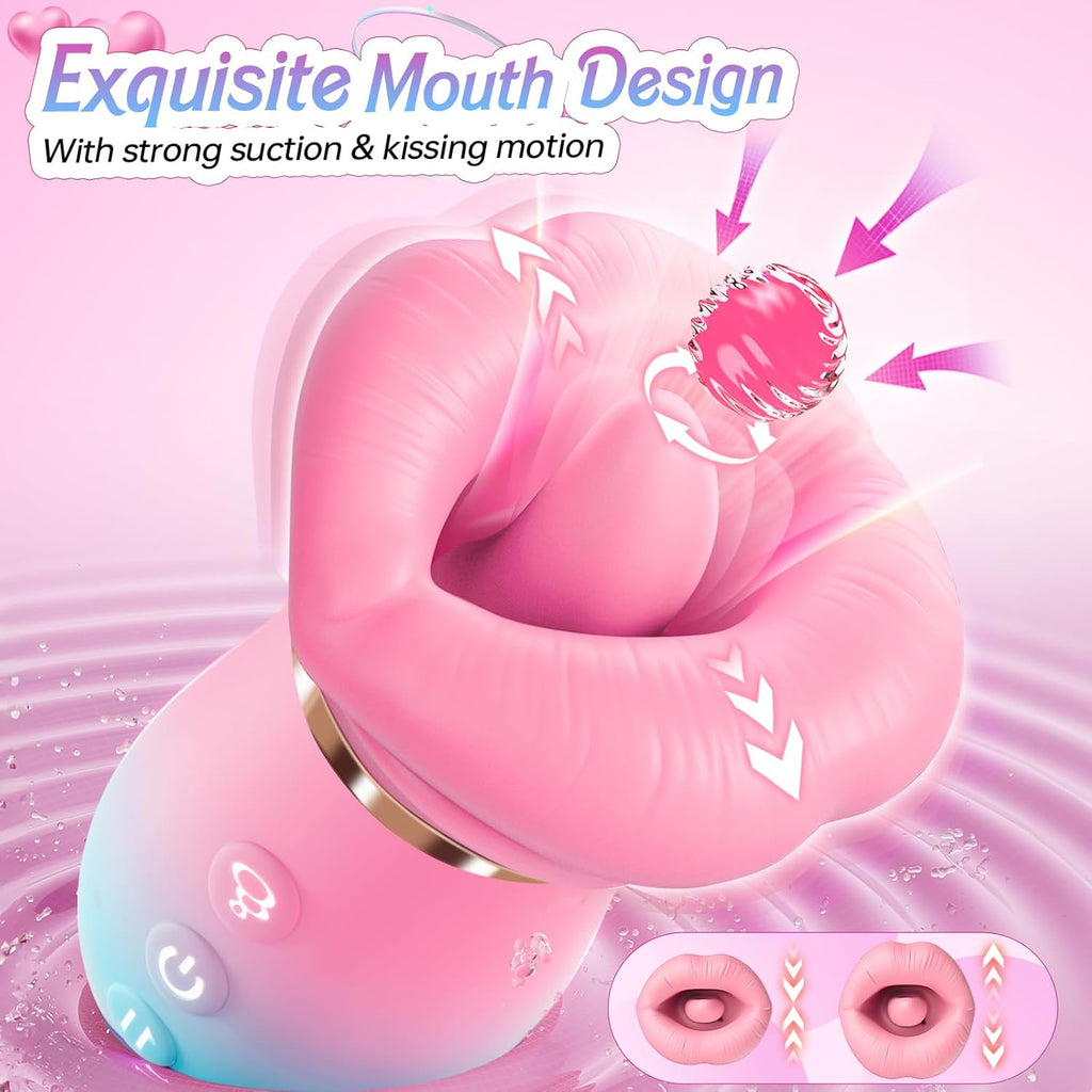 Smart App-Controlled Floral Personal Massager