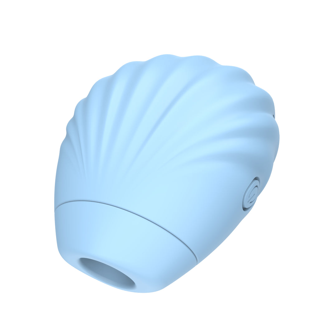 Enchanted Shell Air-Pulse & G-Spot Vibrating Massager - Discreet Waterproof Personal Wellness Tool