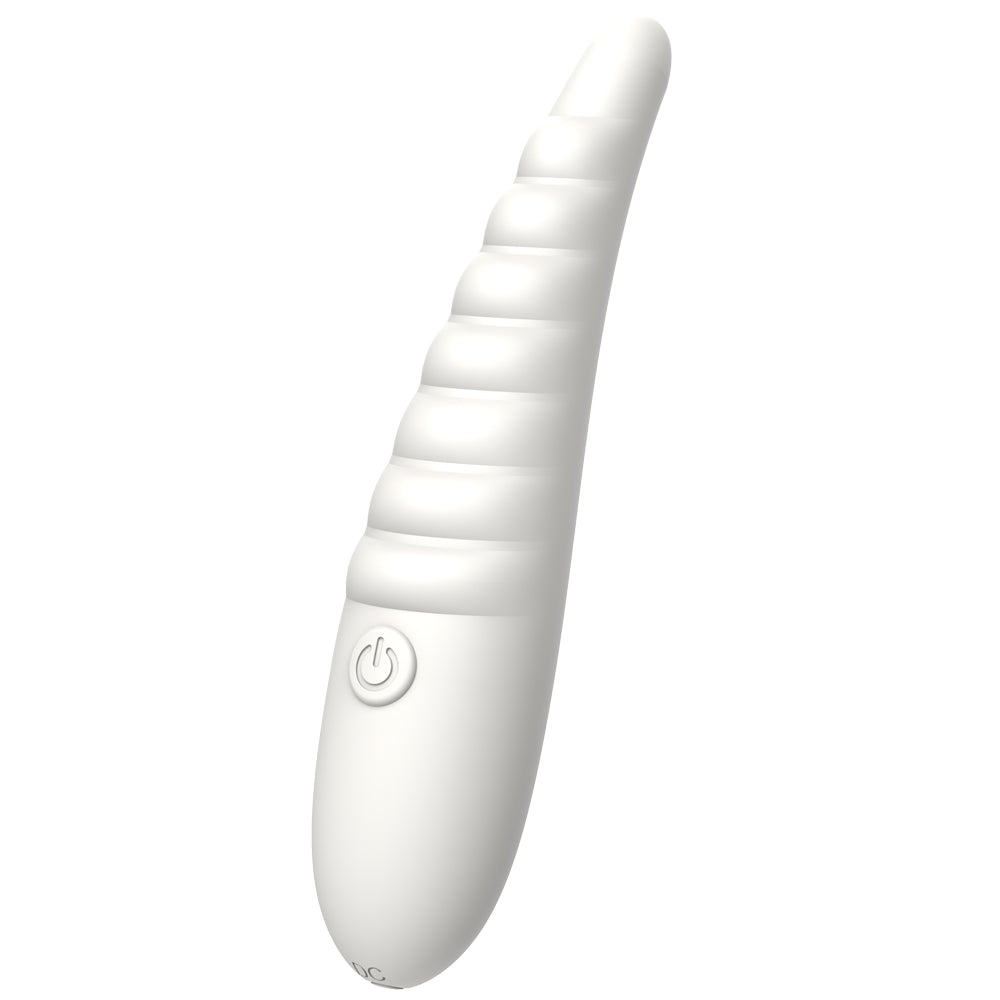 Liquid Silicone Tentacle-Ribbed Wand - 10-Frequency Waterproof Bullet Vibrator for Clitoral & G-Spot Stimulation