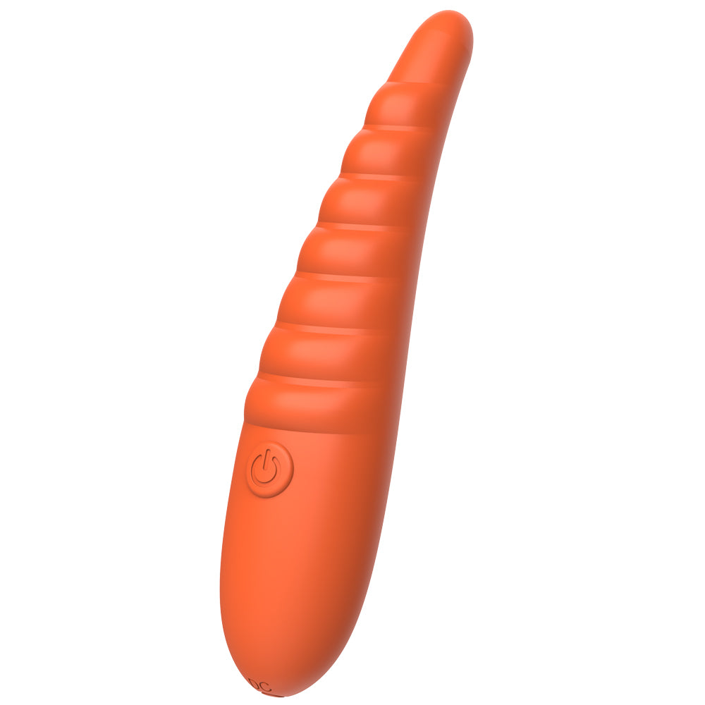 Liquid Silicone Tentacle-Ribbed Wand - 10-Frequency Waterproof Bullet Vibrator for Clitoral & G-Spot Stimulation