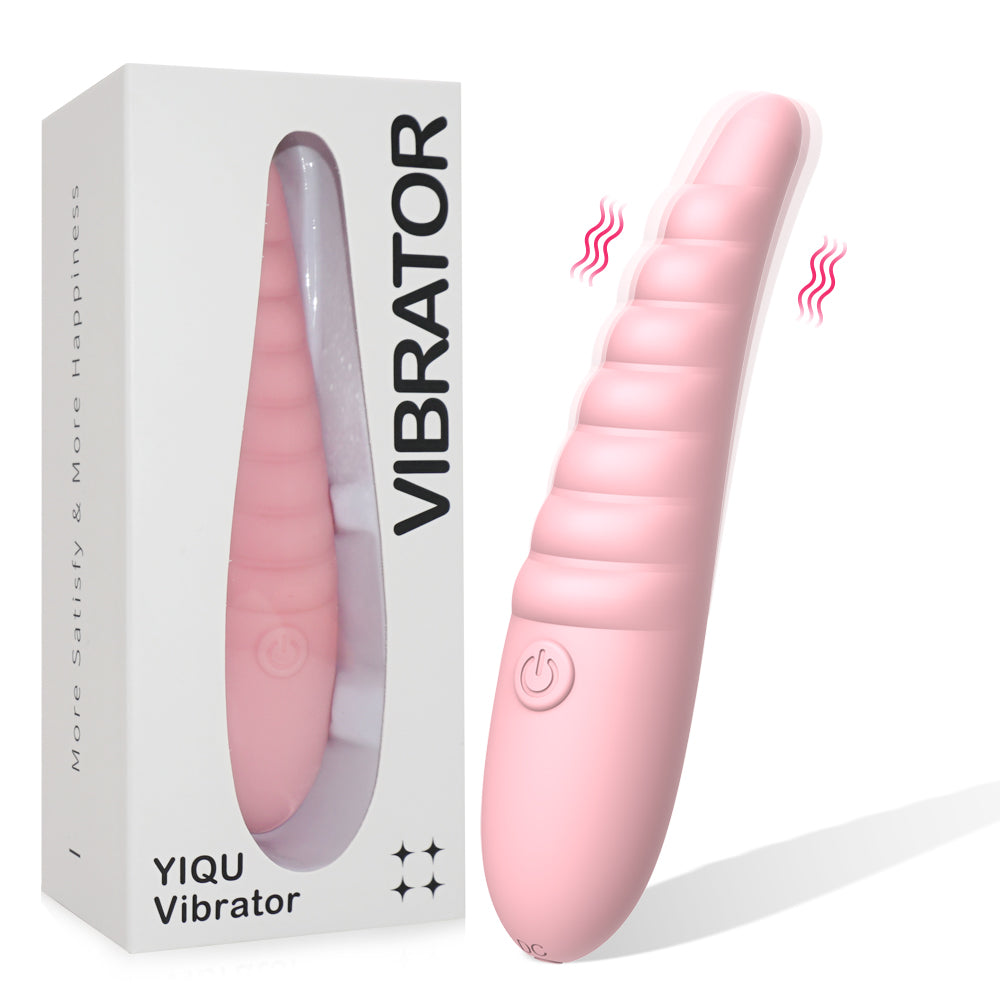 Liquid Silicone Tentacle-Ribbed Wand - 10-Frequency Waterproof Bullet Vibrator for Clitoral & G-Spot Stimulation