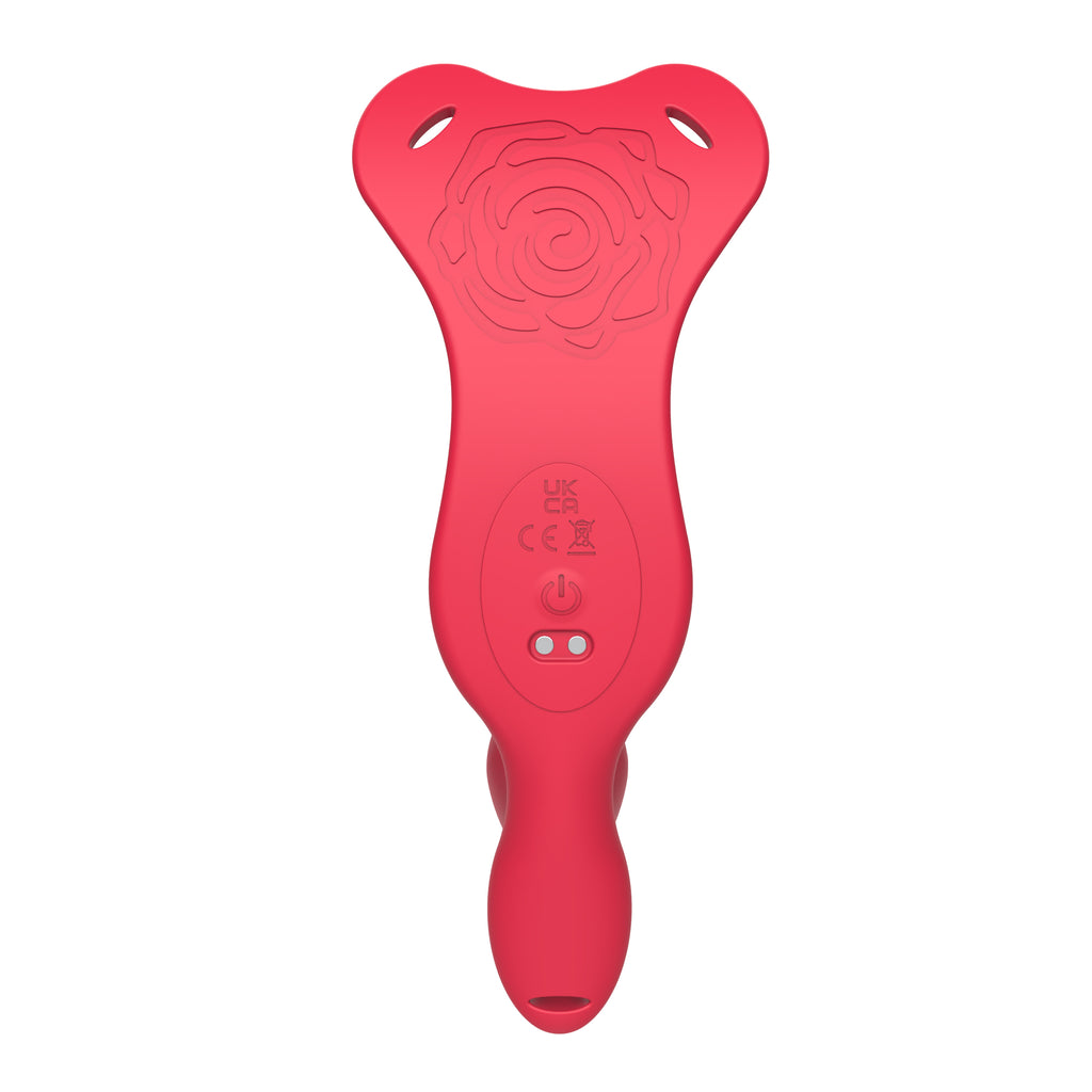3-in-1 App-Controlled Thrusting Vibrator - Wearable Automatic Telescopic Dildo & Anal Plug with Remote Control