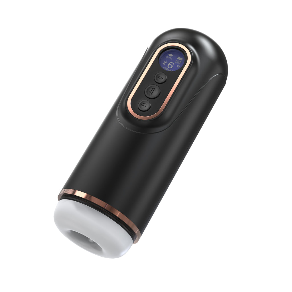 Ultimate 5-in-1 Fully Automatic Masturbation Cup - Smart LED Screen, Thrusting & Sucking Tech with Integrated Warming & Voice Interaction