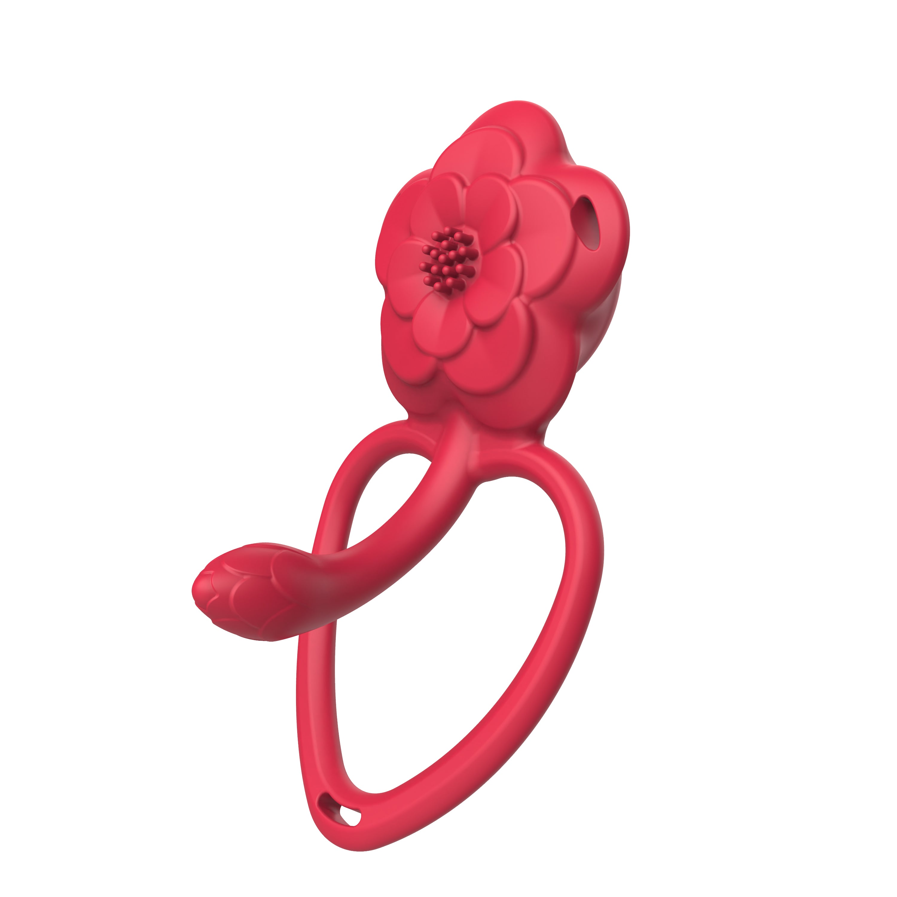 Smart Floral Wearable Vibrator - Triple Control Mode (App, Remote & Manual) - 9-Speed Dual-Stimulation Panty Massager