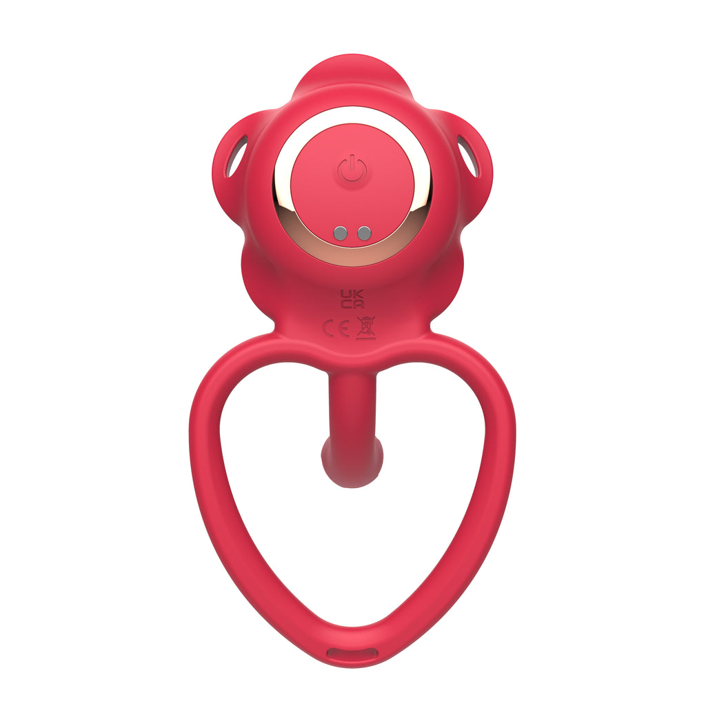 Smart Floral Wearable Vibrator - Triple Control Mode (App, Remote & Manual) - 9-Speed Dual-Stimulation Panty Massager